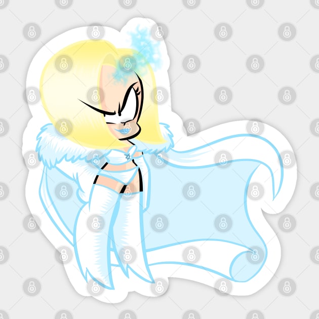 FrostyCutie Sticker by BeefcakeBoss